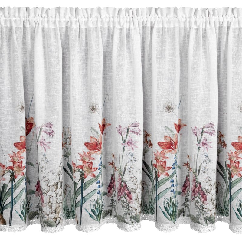 Firana gotowa Nemezja biała 150 x 90 cm – dodaje przytulności