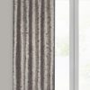 Zasłona gotowa welwetowa Tami stalowa 140 X 250 CM – miękka i elegancka