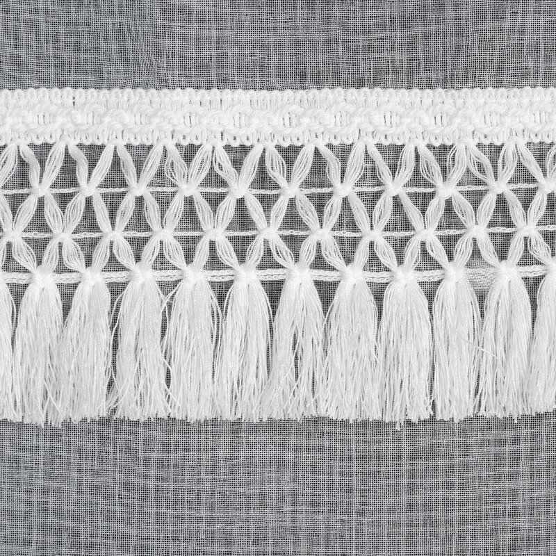 Firana gotowa Kira biała 140 x 270 cm – rozświetla wnętrze