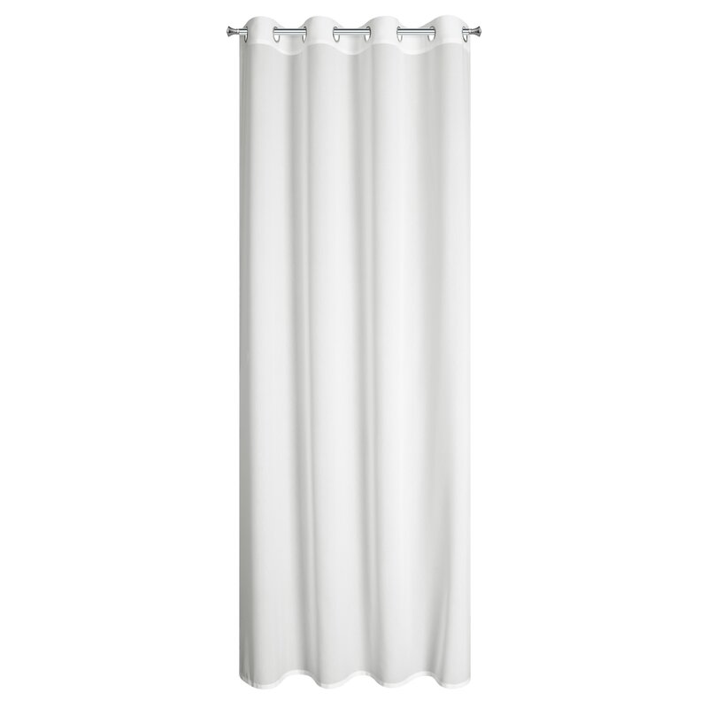 Firana gotowa biała 135 x 250 cm – rozświetla wnętrze