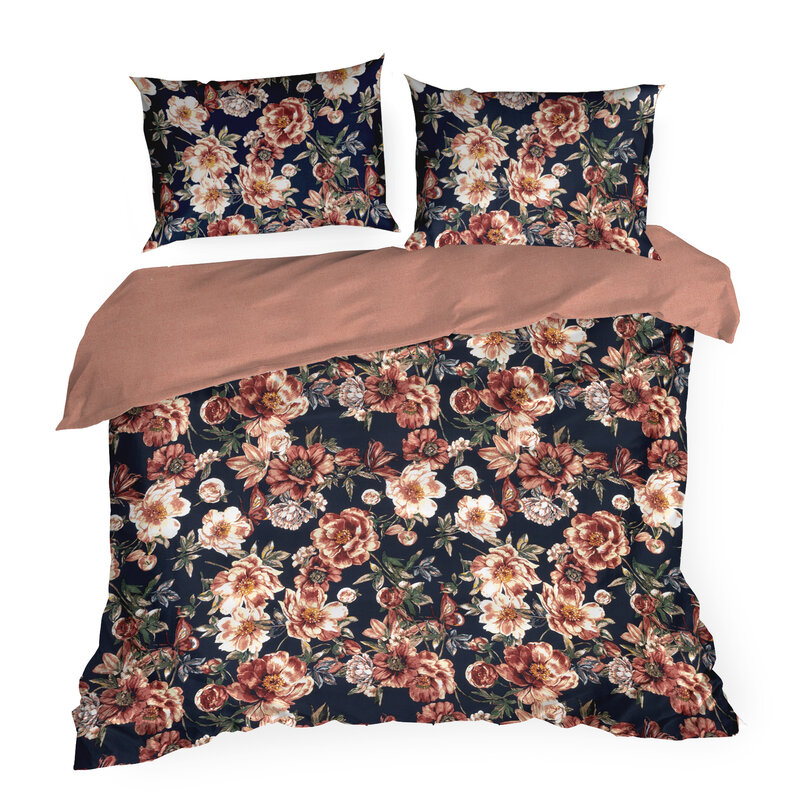 Pościel satynowa Spring czarna 160 x 200 cm – idealna na relaks