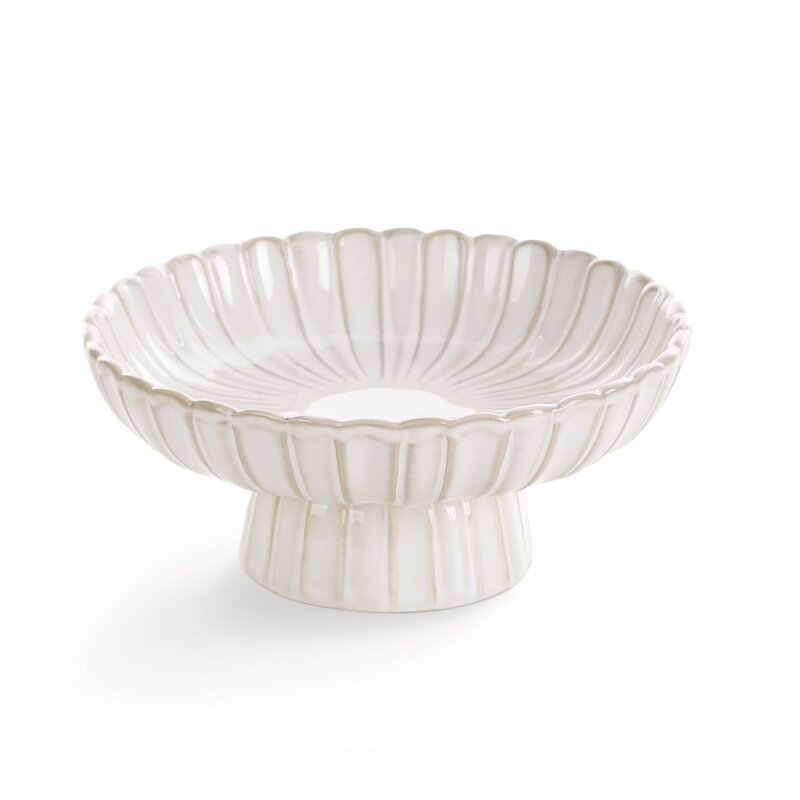Misa ceramiczna Avril kremowa O 16 x 7 cm – subtelnie rozświetla wnętrze