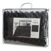Narzuta Velvet Sofia czarna 200 x 220 cm – dodaje przytulności