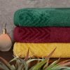 Ręcznik welurowy Loren pudrowy 30 x 50 cm – miękki i chłonny