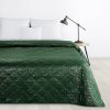 Narzuta welurowa Luiz zielona 220 x 240 cm – doda ciepła wieczorami