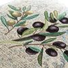 Poszewka gobelinowa oliwkowa naturalna 45x45 – wprowadzi spokój