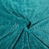 Koc flano Cindy ciemnoturkusowy 200 x 220 cm – otuli ciepłem