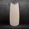 Wazon ceramiczny RISO kremowy 14 x 9 x 35 cm – na susze i kwiaty