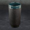 Wazon ceramiczny HANI zielony fi 13 x 25 cm – na susze i kwiaty