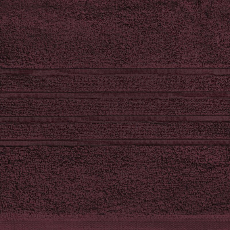 Ręcznik bawełniany Lavin bordowy 50 x 90 cm – miękki i chłonny