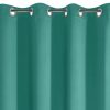 Zasłona gotowa D91 turkusowa 140 x 250 cm – zaciemniająca i stylowa