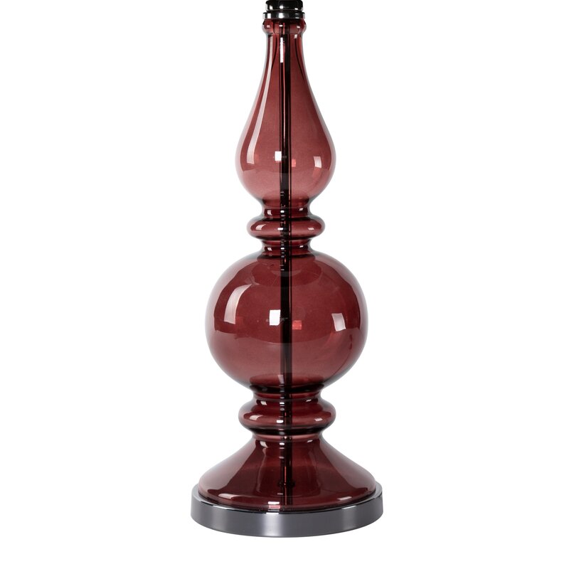 Lampa stojąca Alma (02) bordowa 28 X 36 X 70 CM – przytulne światło