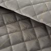 Narzuta velvet LORI srebrna 170 x 210 cm – nada blasku sypialni