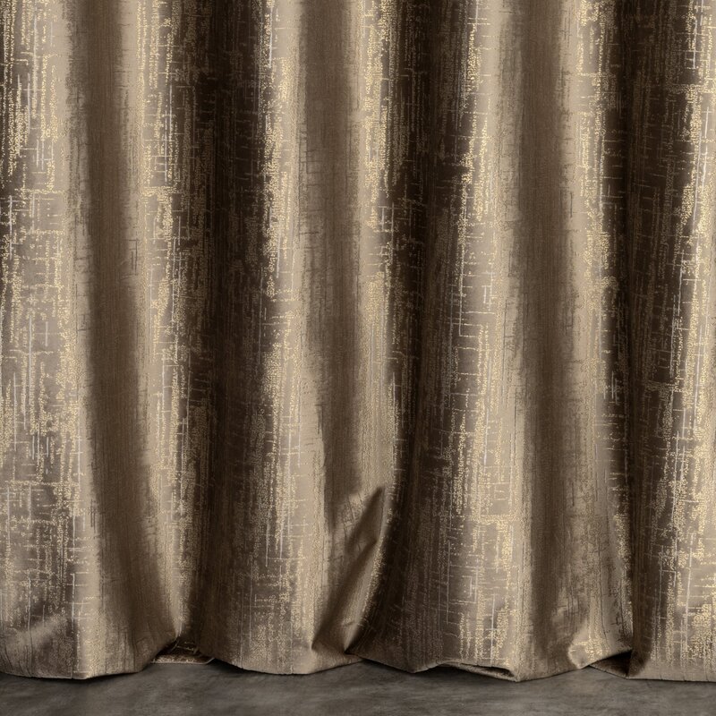 Zasłona gotowa Marsala brązowa 140 x 250 cm – zaciemnia pomieszczenie