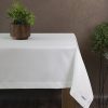 Obrus Ellen biały 40 x 140 cm – doda blasku stołowi