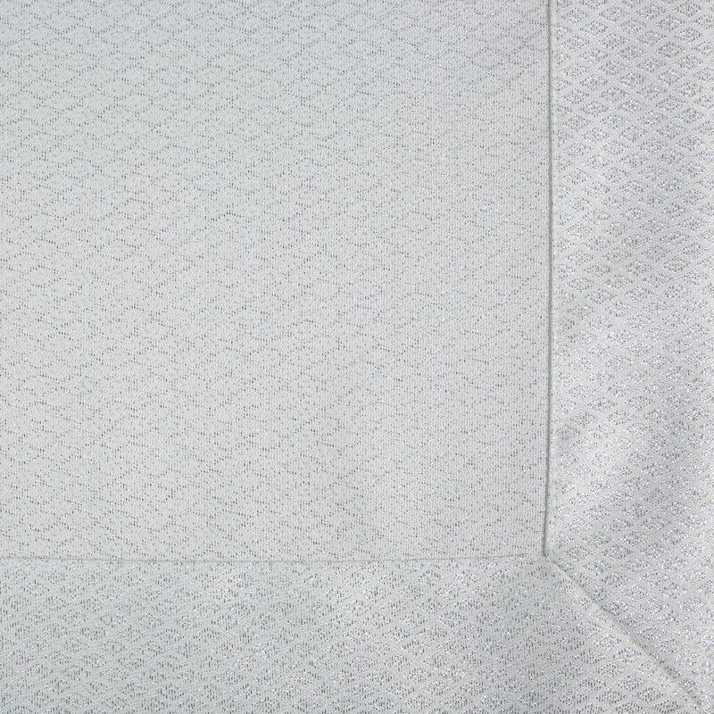 Bieżnik Jowita biały 40 x 200 cm – subtelny połysk