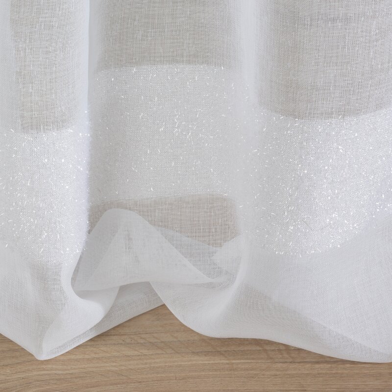 Firana gotowa Efil biała 140 X 250 cm – rozjaśnia wnętrze
