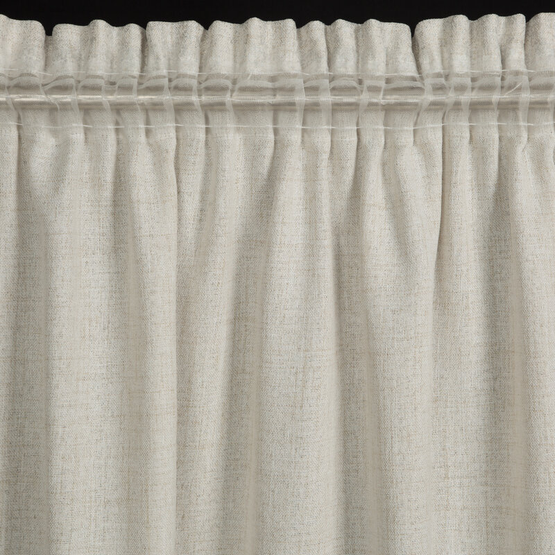Zasłona gotowa naturalna 140 x 280 cm – wprowadza spokój