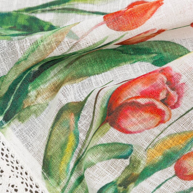 Firana gotowa Stella biała 150 x 60 cm – rozprasza światło