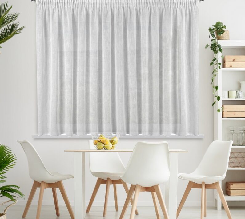 Firana gotowa Carla biały 300 x 145 cm – rozprasza światło