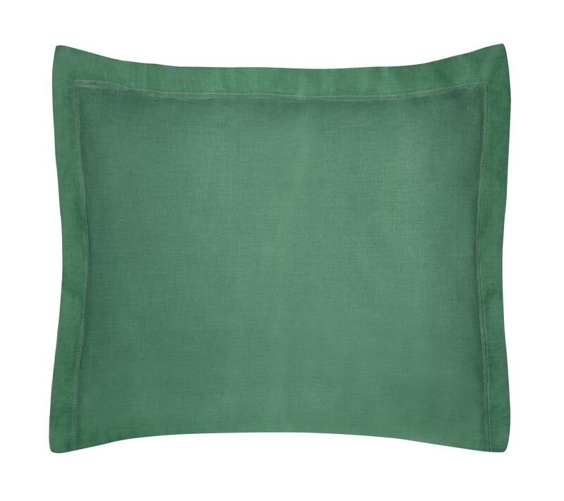 Poszewka bawełniana Nova Colour butelkowa zieleń 50 x 70 cm – miękka w dotyku