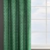 Zasłona gotowa D91 zielona 140 x 250 cm – dodaje przytulności
