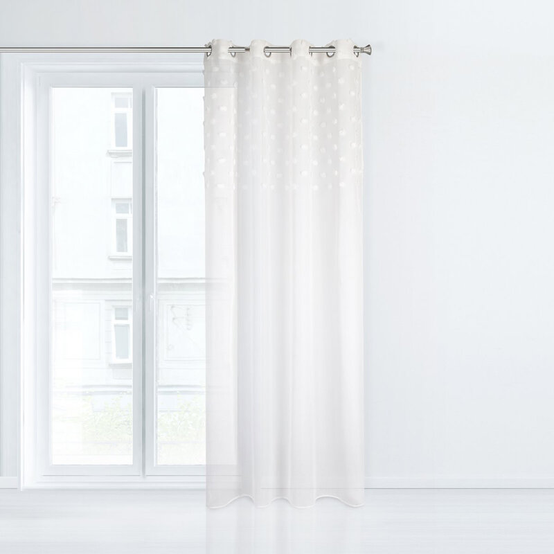 Zasłona gotowa Stella biała 140 x 250 cm – rozświetla wnętrze
