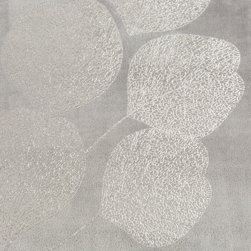 Koc flano GINKO2 srebrny 150 X 200 cm – miękki i przytulny