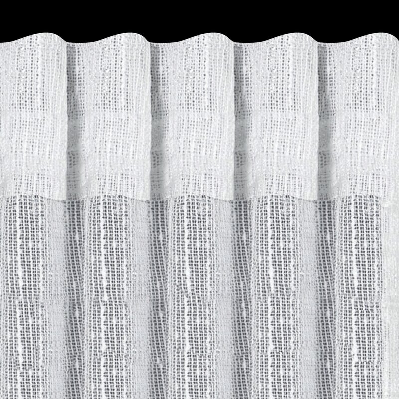 Firana gotowa Kelly biała 140 x 270 cm – rozświetla wnętrze