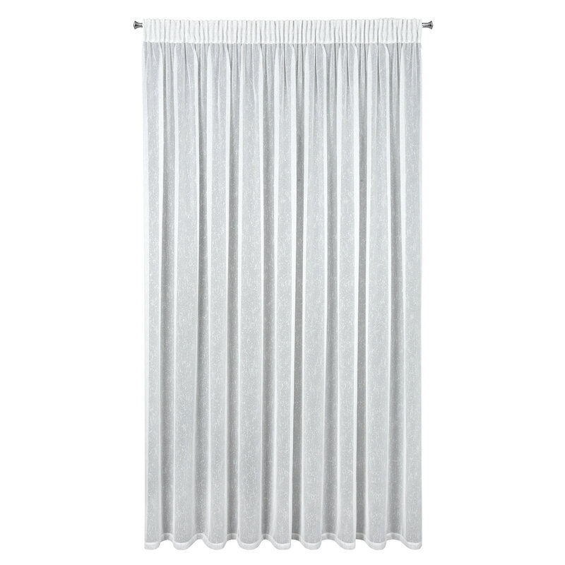 Firana gotowa Kelly biała 300 x 250 cm – rozprasza światło
