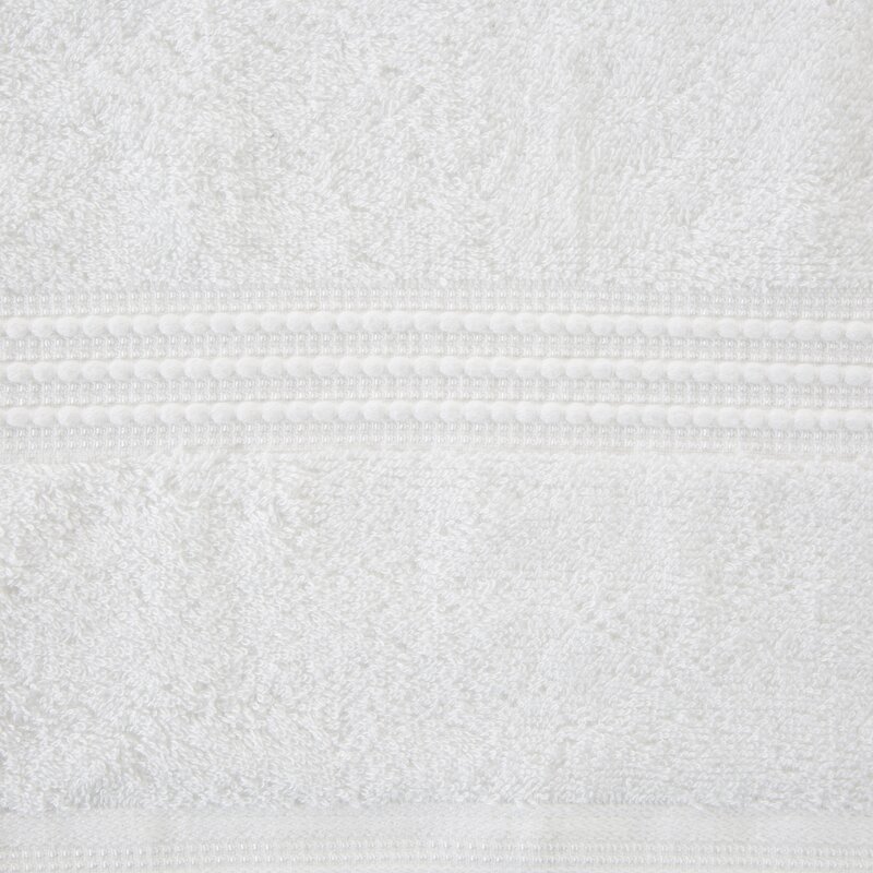 Ręcznik bambusowy SI/R/MELA/01/B biały 50x90 cm – miękki i chłonny