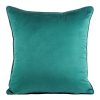 Poszewka velvet morska 40 x 40 cm – doda świeżości