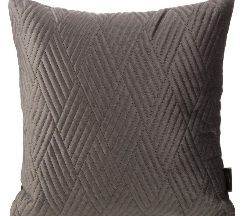 Poszewka Ariel 1 brązowa 40 x 40 cm – aksamitna w dotyku
