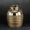 WAZON DEKORACYJNY DORI (04) FI 15 X 18 CM ZŁOTY
