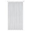 Firana gotowa deszczyk biała 350 x 270 cm – rozjaśnia wnętrze
