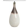Lampa stołowa Katia kremowa O 28 x 73 cm – subtelne światło