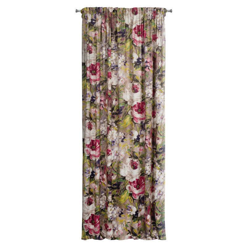ZASŁONA GOTOWA AMELIE NA TAŚMIE 140 X 270 CM BEŻOWY