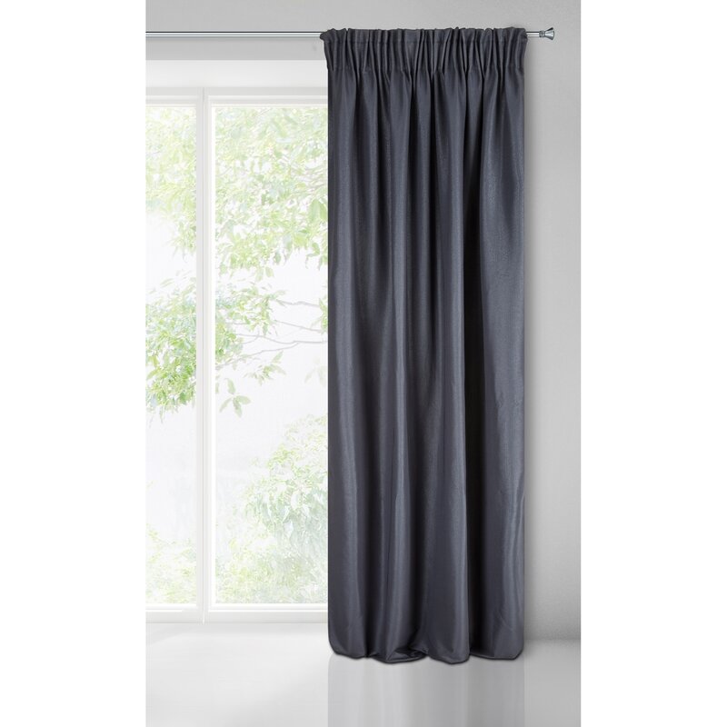Zasłona gotowa Aggie granatowa 140 X 270 cm – do salonu i sypialni