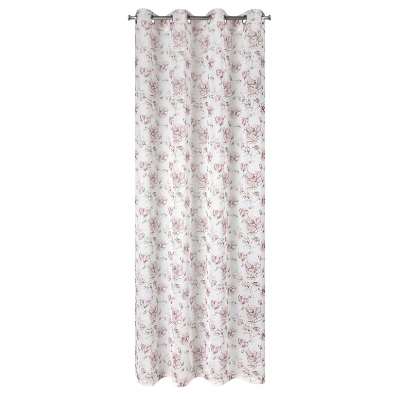 Firana gotowa Amber biała 140 x 250 cm – rozprasza światło