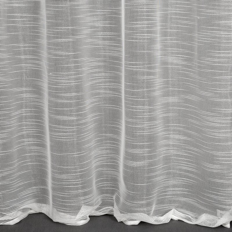 Firana gotowa Rachel biały 140 x 250 cm – rozświetla wnętrze