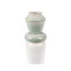 Wazon ceramiczny Liana kremowy fi 14 x 31 cm – na susze i kwiaty