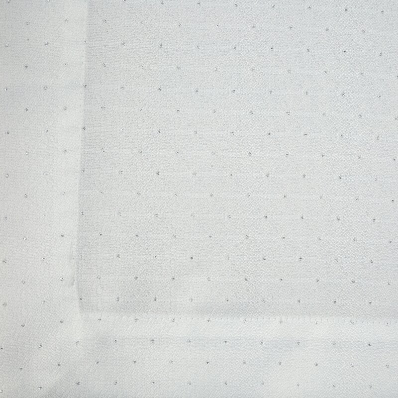 Obrus Ellen biały 40 x 140 cm – doda blasku stołowi