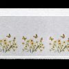 Firana gotowa Flora biały 150 x 60 cm – doda uroku kuchni