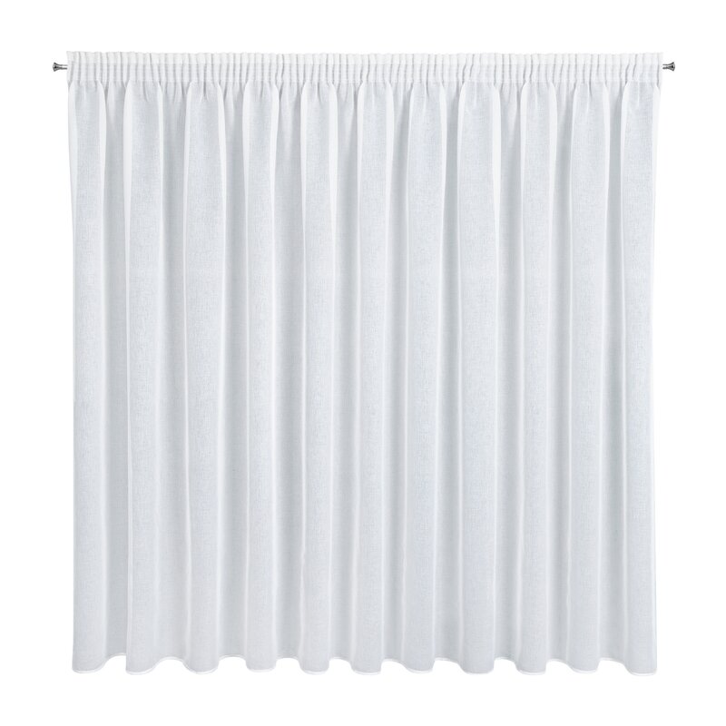 FIRANA GOTOWA LANA NA TAŚMIE 350 X 250 CM BIAŁY
