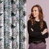 Zasłona gotowa Malibu biała 140 x 250 cm – wprowadza przytulność