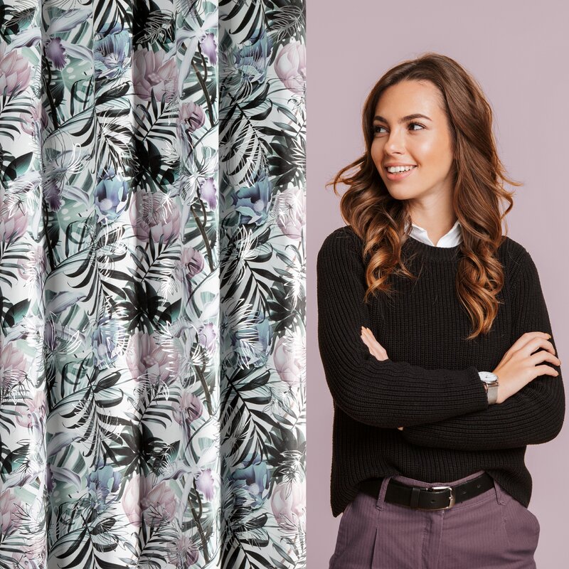 Zasłona gotowa Malibu biała 140 x 250 cm – wprowadza przytulność