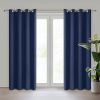 Zasłona gotowa Logan petrol 135 x 270 cm – zaciemnia pomieszczenie