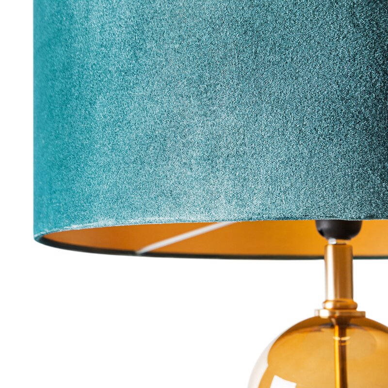 Lampa Musa turkusowa fi 46 x 165 cm – stworzy przytulną atmosferę