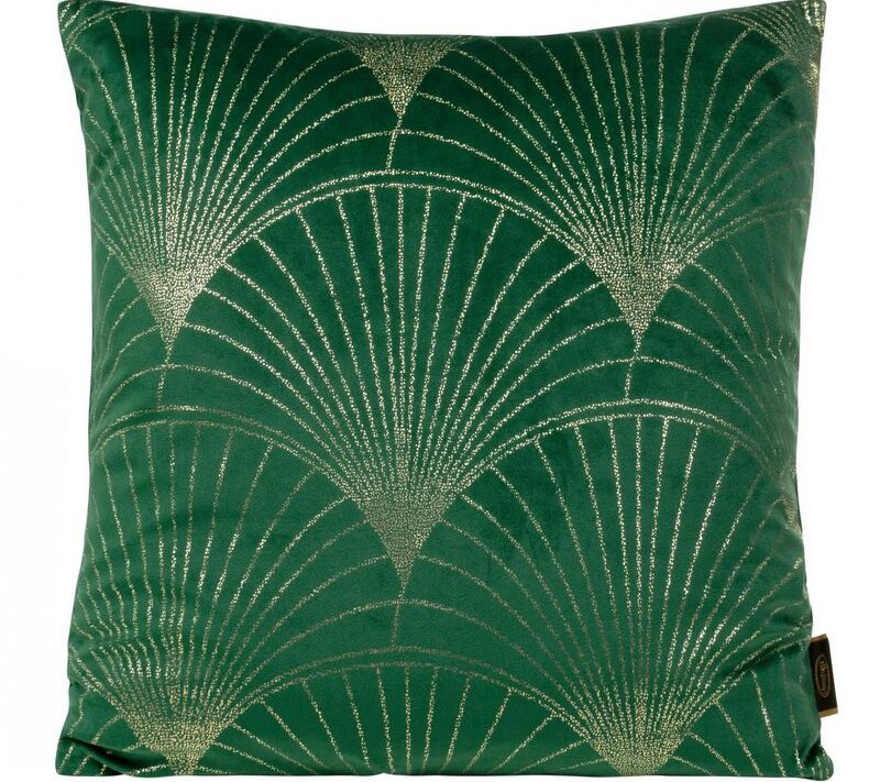 Poszewka Blink 21 ciemnozielona 45 x 45 cm – doda luksusu