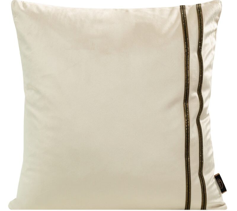 Poszewka Velvet kremowa 45 x 45 cm – doda przytulności